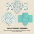 Cute Castle 3-Pack (0-3 Baby Swaddle Sleep Sacks - Newborn Swaddle Sack - Ergonomic Baby Swaddles Blanket Warp for Boys