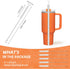 WDPOER Set 5, Cleaning Brushes for Reusable Drinking Straws, of Long Wire Handle, Bottle and Straw Cleaner for Stanley