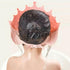 MOSIERRY 1-9 Baby Shower Cap with Bath Rinse Cup, Baby Toddler Hair Washing Shield, Adjustable Silicone Bath Visor
