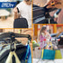 2 Pcs Black Baby Stroller Hooks for Hanging, Multipurpose Stroller Straps with Durable Clips for Diaper Bags