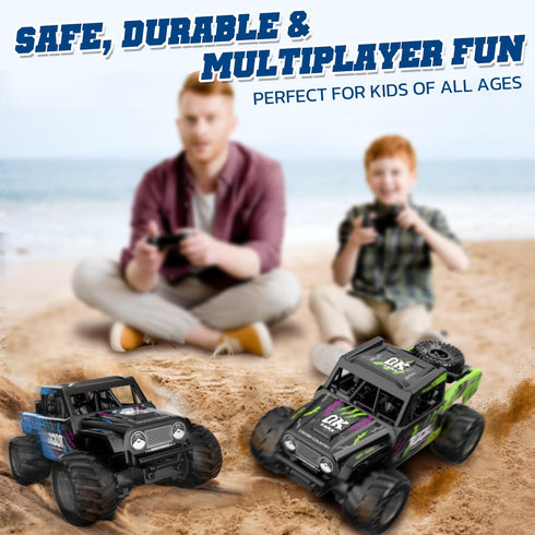 Q191 1:16 50+ 2 2.4Ghz 4WD 6-12+ KB KAIBO Amphibious Remote Control Car - Waterproof All Terrain RC Monster Truck