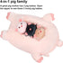 Mommy 19.6 3 Plush,4 Achwishap Pig Stuffed Animal with Pig Babies PCS Cute Pig Plushie Pillow,Kawaii Plush Toys Soft