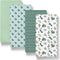 The Peanutshell Baby Bassinet Sheets 4-Pack for Boy - Soft, Oval &