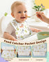 Packaged, 20/50pcs Lictin Disposable Baby Bibs, Individually Hygienic and Convenient for Toddler, Baby Travel