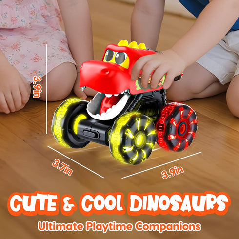 1-3, 1 2 3 4 5 2 3 4 Monster Truck Toys Dinosaur Cars for Toddlers Press and Go Cars Truck Toys for Year Old Boys Girls