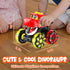 1-3, 1 2 3 4 5 2 3 4 Monster Truck Toys Dinosaur Cars for Toddlers Press and Go Cars Truck Toys for Year Old Boys Girls