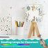 OEPWQIWEPZ Tripod Bedside Desk Table Lamp Dragon Baby Animals Watercolor Wood Nightstand Lamp with Linen Fabric Shade