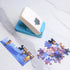 Puzzle Punch DIY Jigsaw Puzzle Piece Cutter - Personalized Custom Photo Puzzle Making Tool (Cerulean Blue)