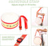 Set 3-5, Kids Drum with Adjustable Strap: Toddler Musical Instrument for Ages Wearable Drum Kit with Drumsticks