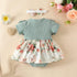 Reborn Baby Doll Clothes Accessories, 2 Pcs Set for 22-24 Inch Dolls