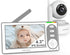 HelloBaby 4.3'' Video Baby Monitor with 30 Hours Battery, Remote Pan-Tilt-Zoom Baby Monitor