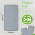 RAINFLOW Liner,2 Pack Waterproof,14.5"x 26.5" Portable Changing Pads - Changing Table Reusable Changing Pad Cover