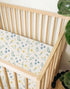 2 Pack, 24" 38", Mini Crib Sheets for Baby Boy Girl Neutral Mini Crib Mattress Sheet x Muslin Nursery Bedding Soft