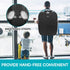 YOREPEK Padded Car Seat Travel Bag for Airplane, Compatible with Doona Car Seat, Foldable Gate Check Backpack