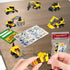 WODMAZ 24 Packs Construction Vehicles Building Blocks for Kids, Mini Cars Sets for Birthday Party Favors