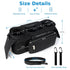 Accmor Universal Stroller Organizer with Insulated Cup Holder, Detachable Phone Bag & Shoulder Strap, Fits Uppababy,