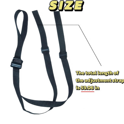 LJHYSD Baby Stroller Seat Position Adjustment Strap - High Chair Straps Replacement & Stroller Straps with Spring