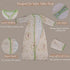 Lightweight Muslin Cotton Toddler Sleep Sack with Sleeves - Baby Wearable Blanket