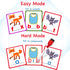 100 Short Vowel Spelling Flashcards, Handwriting Cards to Learn CVC Sight Words for Kindergarten Learning Activities,