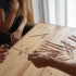 BSIRI Mikado Wooden Pick Up Sticks, Classic Kids Board Game for Family and Teens