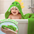 Spricoz Custom Hooded Baby Towels with Name, Personalized Bunny Easter Gifts for Toddlers, Custom Baby Bath Towels