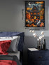 Halloween Paper Cut Art Puzzle 1000 Pieces for Adults, Scary House Ghost Autumn Collage Decor