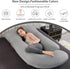 BATTOP Pregnancy Pillows for Sleeping,Full Body Maternity Pillow with Cooling Cover,Support for Back,Hips,Legs,Belly