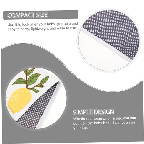 TOYANDONA Portable Changing Pad Folding Diaper Cushion Travel Mat Lightweight Washable Accessory for Bed Stroller Sofa