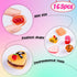 FFNIU 160 Pcs Mini Food Toys, Miniature Food Drinks Bottles for Doll Kitchen Pretend Play, Mixed Resin Kitchen Cutlery