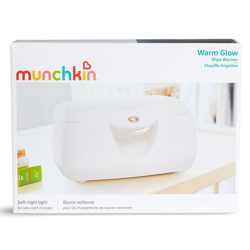 Munchkin Baby Wipe Warmer with Warm Glow - White