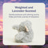 warmies Junior Microwavable & Weighted Stuffed Animals, Elephant - Heated Stuffed Animal Plushie for Warmth & Comfort