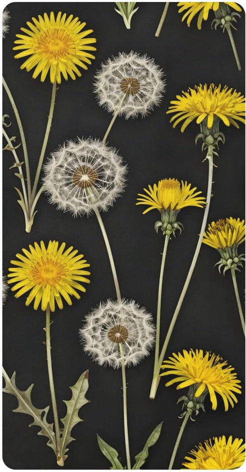 CZXW Botanical Dandelions Crib Sheets Fitted 52" x 28" Natural Cotton Soft &