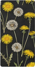 CZXW Botanical Dandelions Crib Sheets Fitted 52" x 28" Natural Cotton Soft &