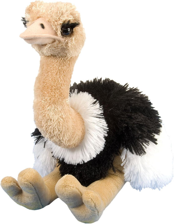 Wild Republic Ostrich Plush, Stuffed Animal, Plush Toy, Gifts for Kids, Cuddlekins