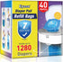 Eyssu Diaper Pail Refill Bags 40 Pack, Compatible with Arm&Hammer Disposal System, Diaper