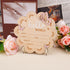 BOXOB 7x6.81in Wooden Baby Announcement Sign, Butterfly Hello World Newborn Sign Baby Name Plaque Board Newborn Welcome