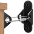 Furniture Wall Anchors (2 Pack), Anti Tip Furniture Straps for Baby Proofing, Metal Earthquake Straps