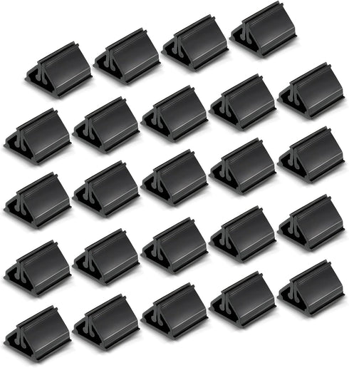 Maitys 24 Pcs Plastic Game Piece Stands for Board Game Party, Black Card Holders