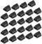 Maitys 24 Pcs Plastic Game Piece Stands for Board Game Party, Black Card Holders