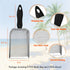 2 2 PCS Beach Mesh Shovel Sand Sifters with PCS Mesh Beach Bag, Shark Tooth Sifter for Shell Collecting, Filter Sand