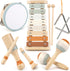 Musical Instruments - 6 in 1 Wooden Musical Toys for 2 3