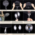 Yongxiang 10 PACKS LED Bobo Balloons, Transparent Light Up Balloons with String Lights for Party Birthday Decorations