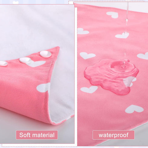 5 Pack Adult Drool Bandana Bibs - Soft Large Absorbent Waterproof Bibs for Special Needs, Kids, Men Women