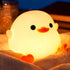 Amaredom DoDo Duck Night Light, Cute Duck Lamp, Silicone Dimmable Nursery Nightlight,