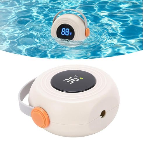 TARSHYRY Swimming Baby Bath Thermometer Cute Speaker Shape Water Proof LED Thermometer Toy for Infant Toddler Bathtub