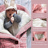 insular Warm Baby Sleeping Bag Envelope Winter Kid Sleepsack Footmuff Stroller Knitted Sleep Sack Newborn Knit Wool