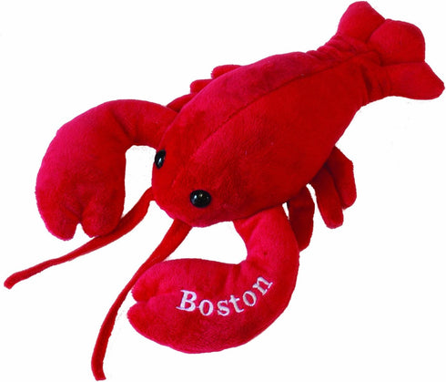Mary Meyer Stuffed Animal Soft Toy, Lobbie Lobster, 10-Inches