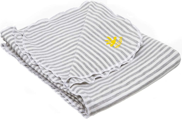 Nozone Baby Blanket, Sun Protective, Soft Rayon from Bamboo, UPF 50+ in