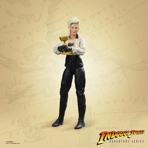 Indiana Jones and The Last Crusade Adventure Series Dr. Elsa Schneider Action Figure, 6-inch for Kids