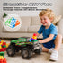 BG028 IPX7 2.4GHz 4WD 360Rotation,Flowing Light,40mins DEERC Amphibious RC Monster Truck/Boat, Waterproof Remote